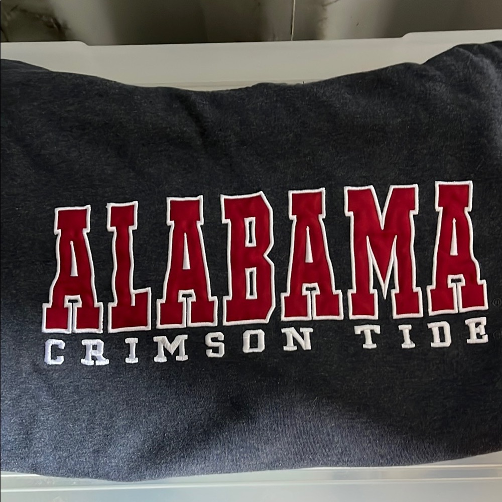 Stadium Athletics Alabama Crimson Tide Sweatshirt - Gray and Red